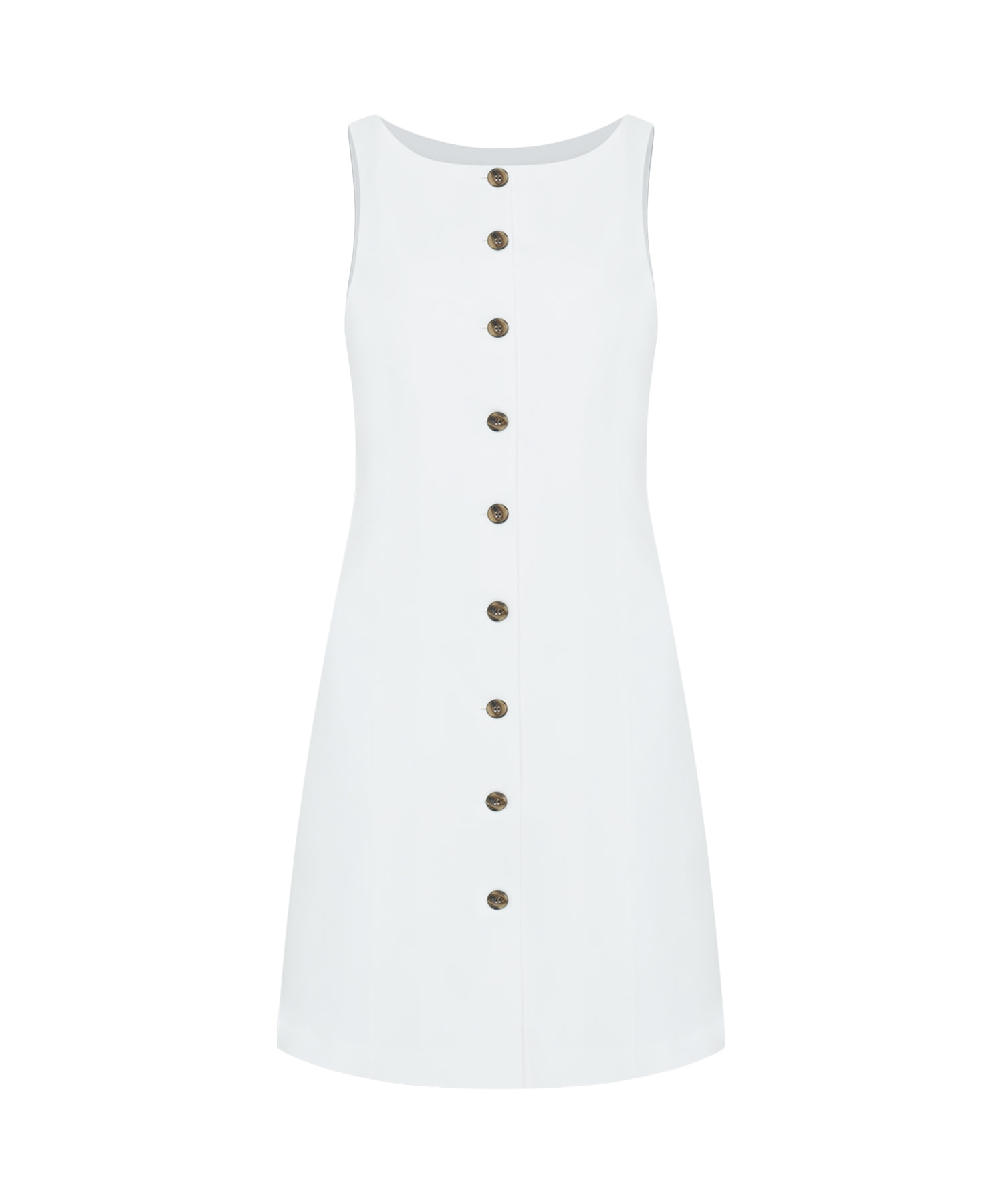 [5월 20일 예약배송] Mayna Boat Neck Dress ( White )